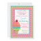 Ice Cream Treats Birthday Invitations
