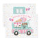 Ice Cream Truck Birthday Invitation Girl Pink