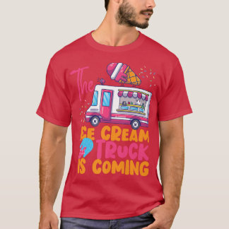 Ice Cream Truck Design For Ice Cream Lover  T-Shir T-Shirt