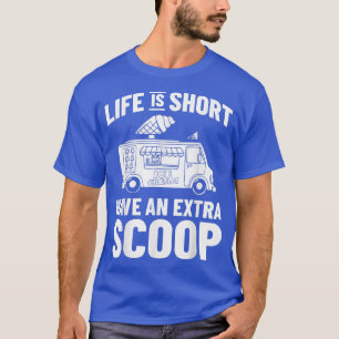 Ice Cream Truck Driver Ice Cream Van Man 1015 T-Shirt