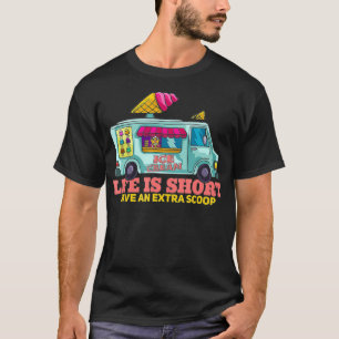 Ice Cream Truck Gift Ice Cream Man Driver T-Shirt