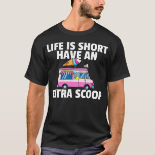 Ice Cream Truck Gift Ice Cream Man Driver T-Shirt