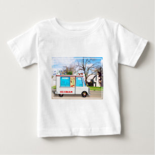 Ice Cream Truck in the Street Baby T-Shirt