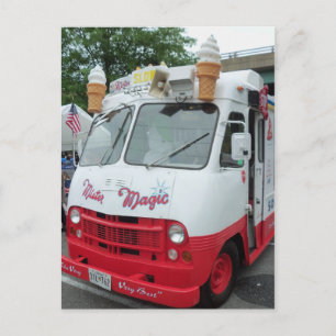 Ice Cream Truck Postcard