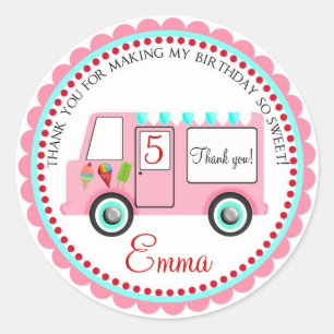 Ice cream Truck Stickers