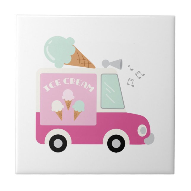 Ice Cream Truck Tile (Front)