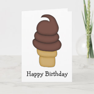 Ice Cream Twist Cone #7 Card