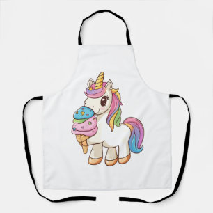 Ice Cream Unicorn Delight (1) Apron