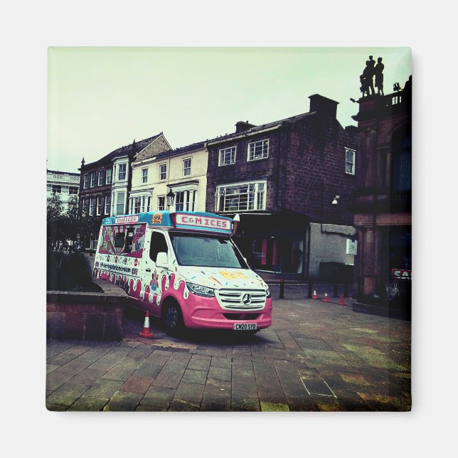 Ice cream van magnet (Front)