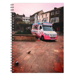 Ice cream van notebook