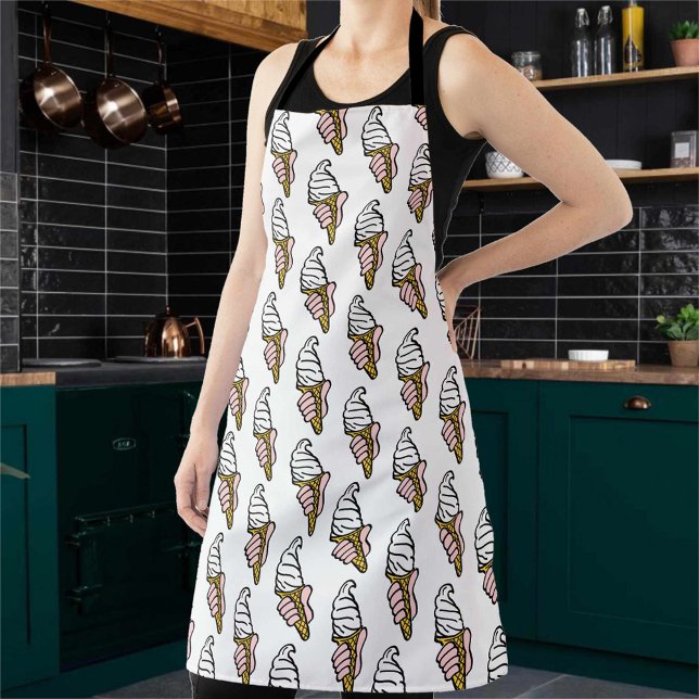 Ice Cream Vendor Apron with Ice Cream Images (Creator Uploaded)
