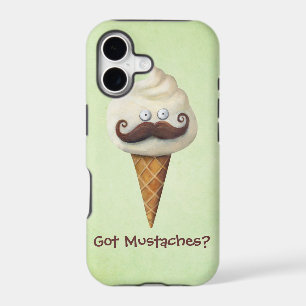 Ice Cream with Moustaches