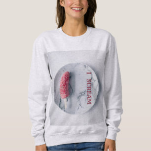 Ice-cream women's Long Sleeve Sweatshirt