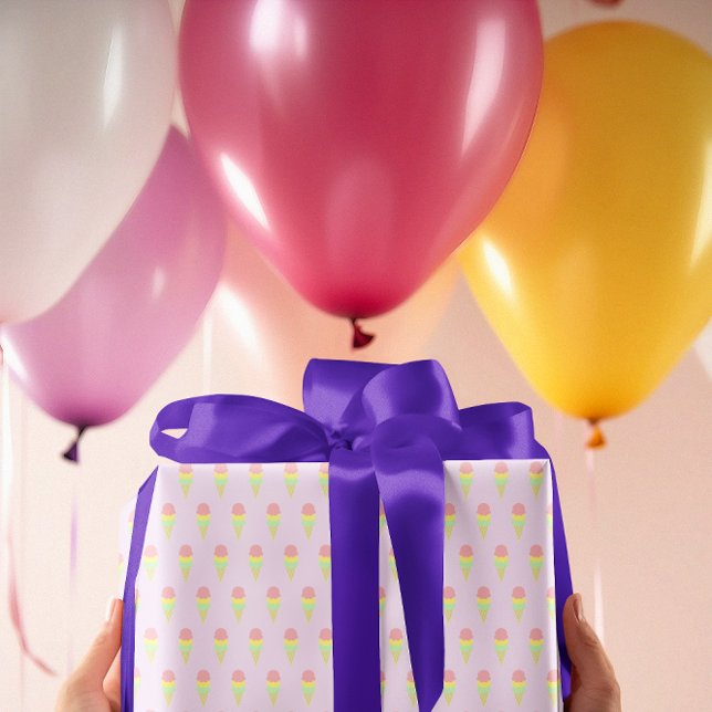 Ice Cream Wrapping Paper Sheets (Creator Uploaded)