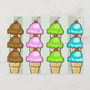 ice creams card