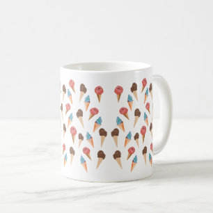 Ice Creams Pattern Coffee Mug