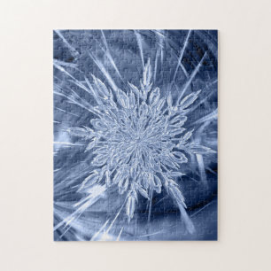 Ice Crystal Jigsaw Puzzle