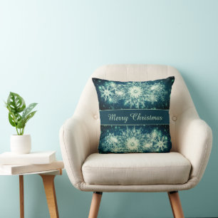 Ice Crystals Cushion