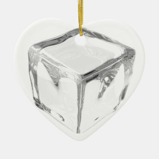 Ice cube ceramic tree decoration