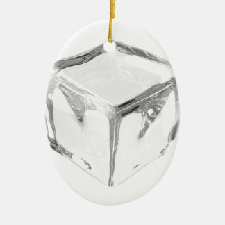 Ice cube ceramic tree decoration