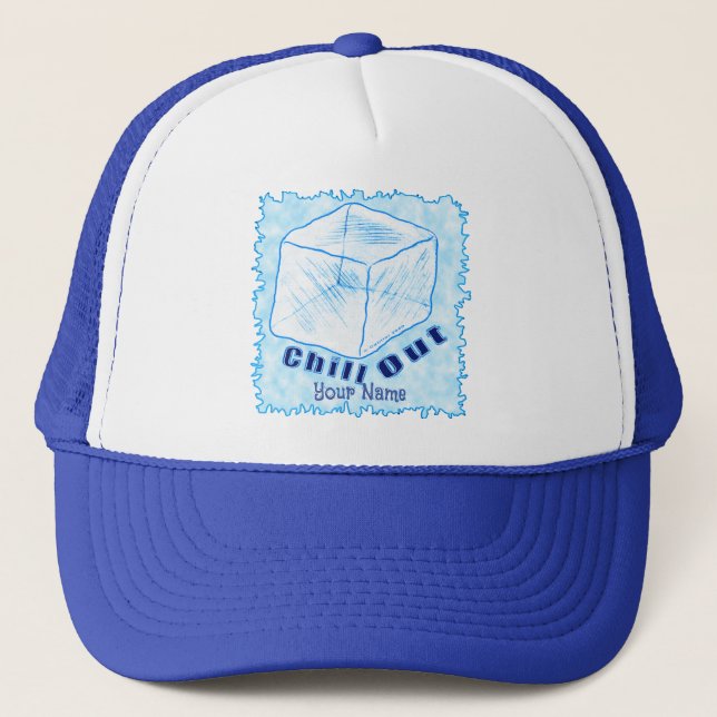 Ice Cube Chill Out Trucker Hat (Front)