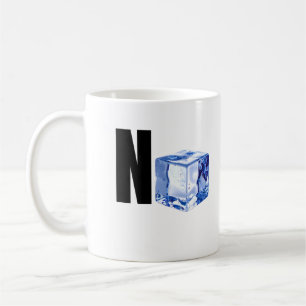 Ice Cube Minimalist Cool Funny Design Coffee Mug