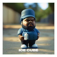 ICE CUBE Portrait Fun Art 