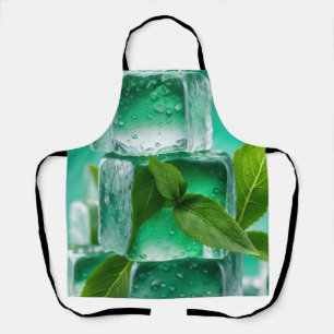 Ice Cubes Mint Apron: Stay Cool and Fresh in the K Apron