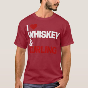 Ice Curling Gear For Men And Women I Love T-Shirt