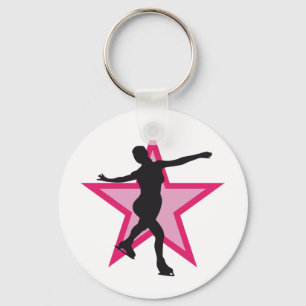ice dancer key ring