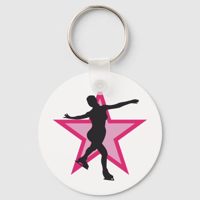ice dancer key ring (Front)