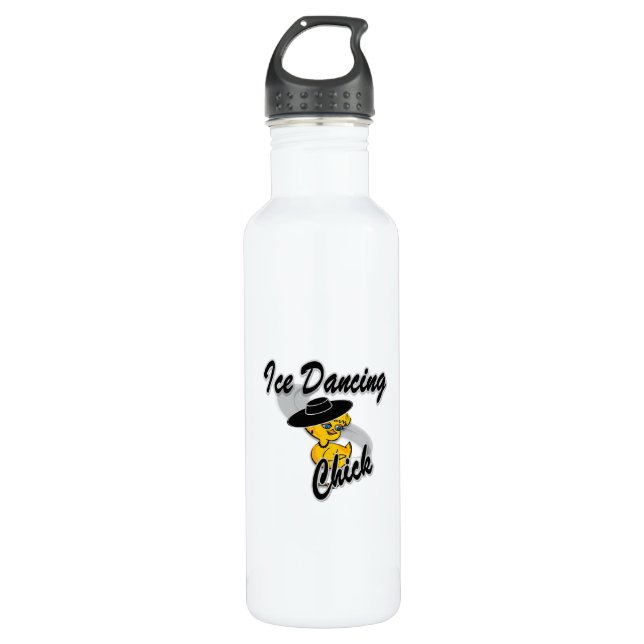 Ice Dancing Chick #4 710 Ml Water Bottle (Front)