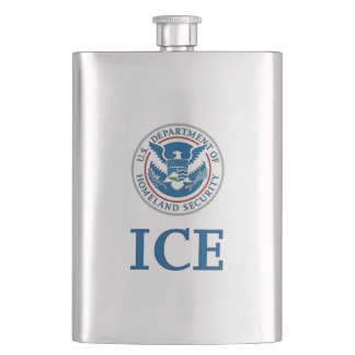 ICE DHS LaMigra  Hip Flask
