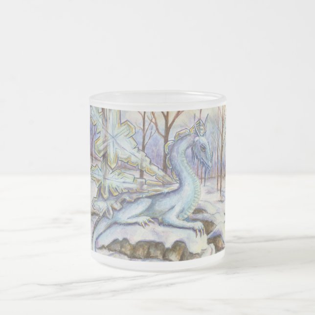 Ice Dragon frosted mug (Center)