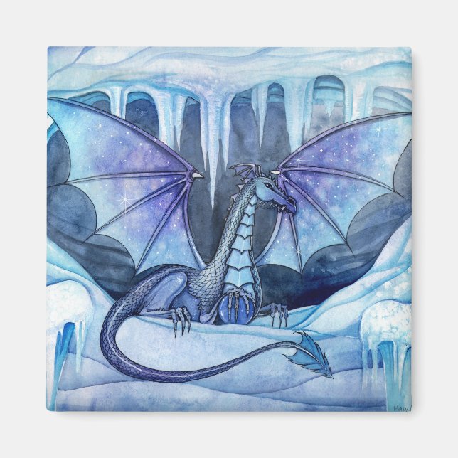 Ice Dragon Magnet (Front)