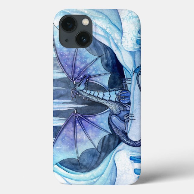 Ice Dragon Mystical Fantasy Art Artwork Dragons Case-Mate iPhone Case (Back)