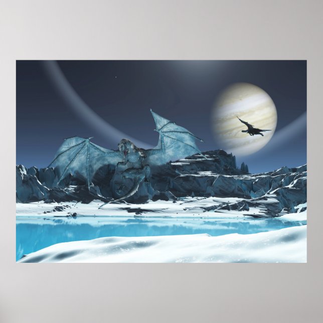 Ice Dragon Poster (Front)