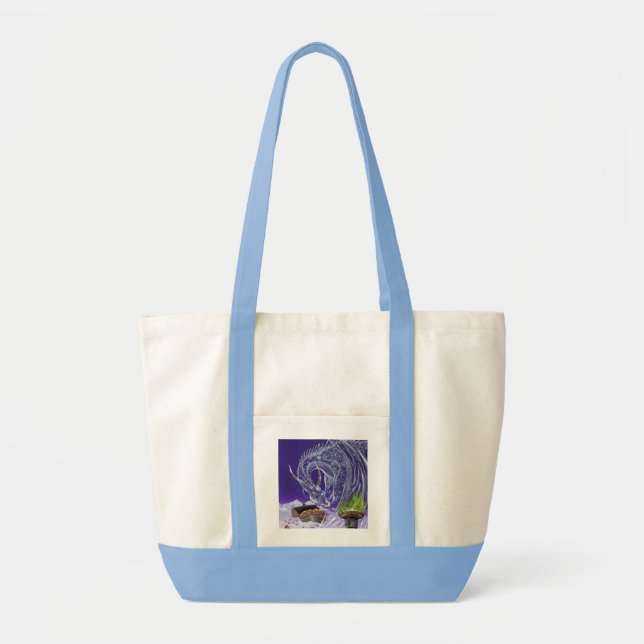 Ice Dragon Tote Bag (Front)