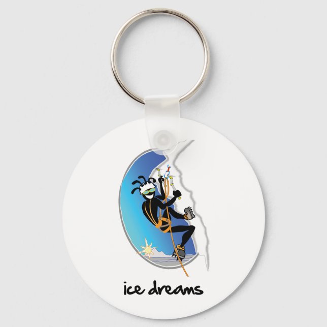 "Ice Dreams" Key Ring (Front)