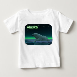 Ice Edge Polar Bear Baby T-Shirt