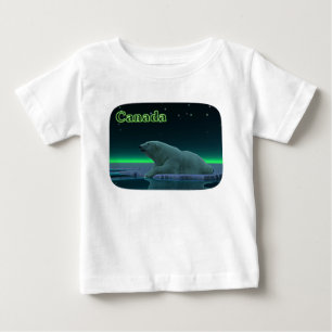 Ice Edge Polar Bear Baby T-Shirt