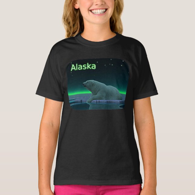 Ice Edge Polar Bear T-Shirt (Front)