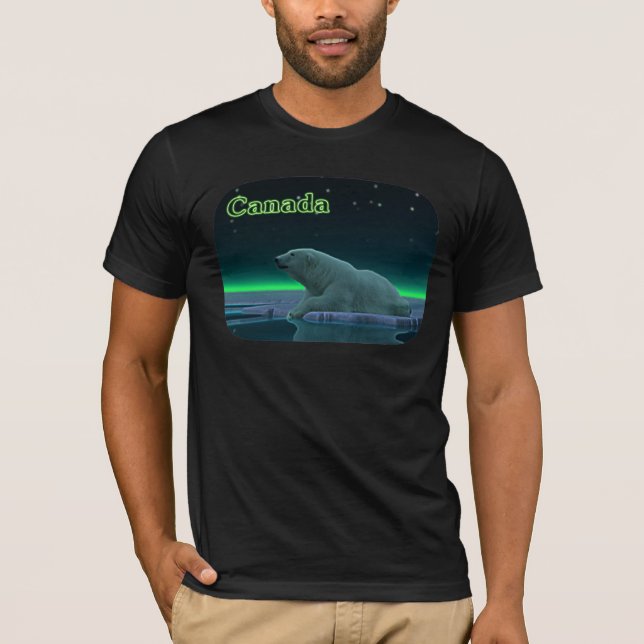 Ice Edge Polar Bear T-Shirt (Front)