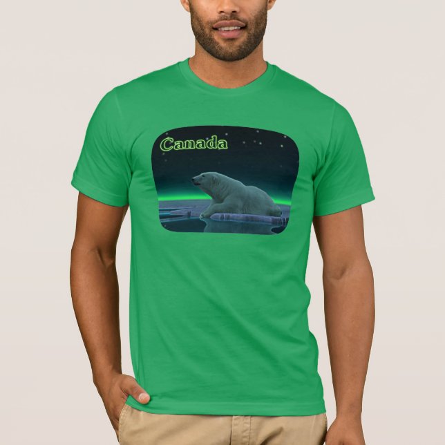Ice Edge Polar Bear T-Shirt (Front)