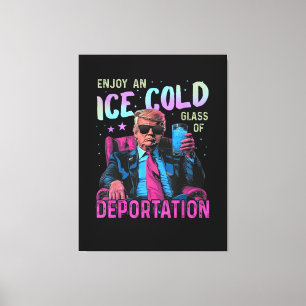 ICE Enjoy an Ice Cold Canvas Print