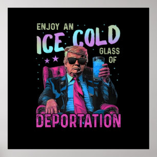 ICE Enjoy an Ice Cold Poster