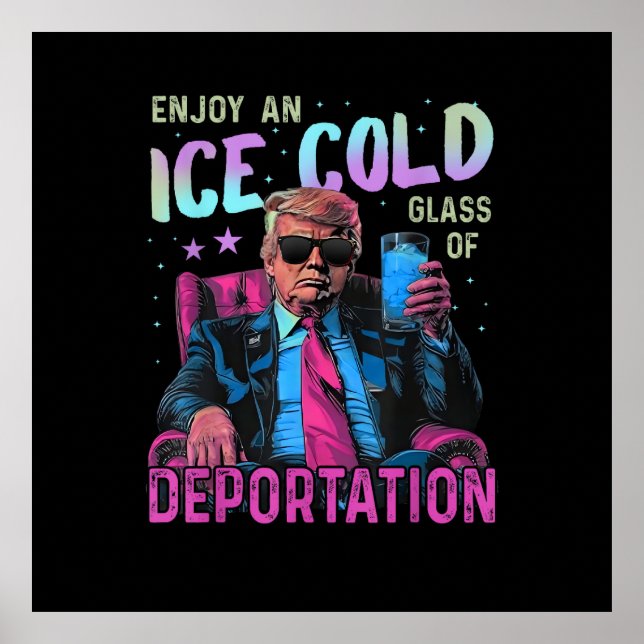 ICE Enjoy an Ice Cold Poster (Front)