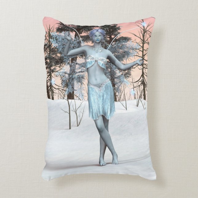 Ice Fairy Decorative Cushion (Front(Vertical))