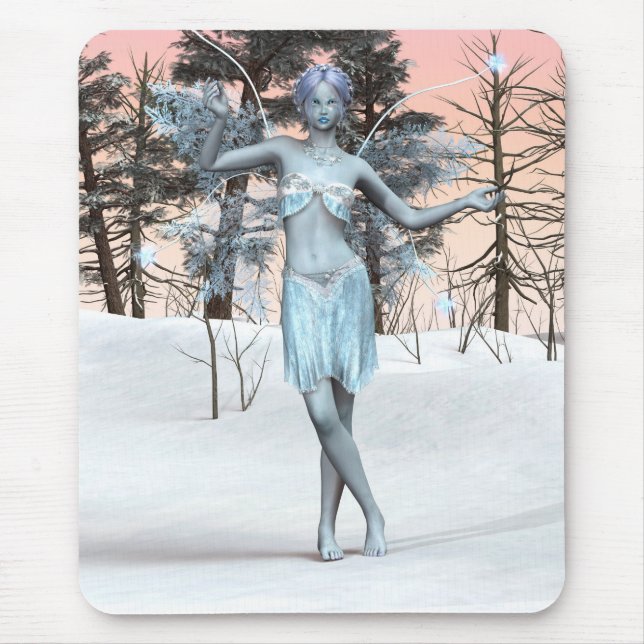 Ice Fairy Mouse Mat (Front)