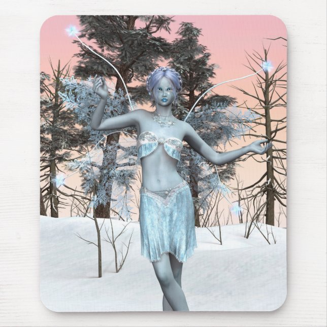 Ice Fairy Mouse Mat (Front)